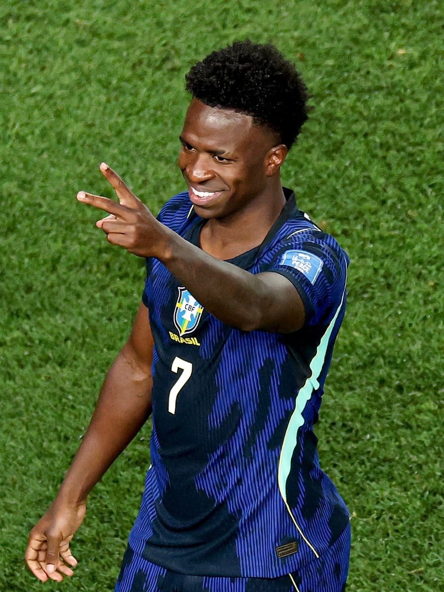 theMadridZone's tweet photo. 🚨 Viní Jr vs Australia:

- 1 goal
- 1 pre-assist
- 1 penalty won
- 5 fouls drawn
- 3 key passes
- 11 carries
- 6 duels won

🔥🇧🇷 https://t.co/pFpi1oTnuZ