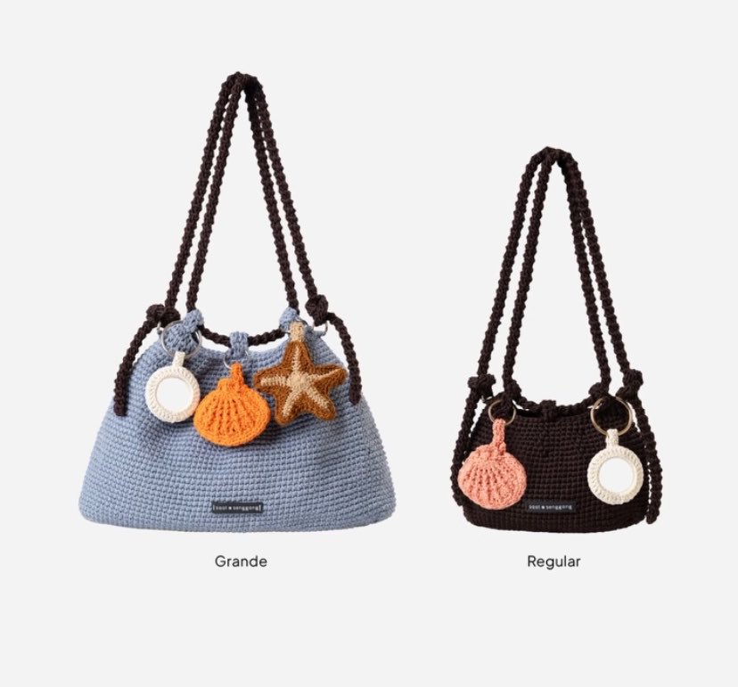 jungjless's tweet photo. GEMES BGTTT tas rajut dari brand lokal ini. Ngeluarin tas tema pantai yang super lucu lucu https://t.co/pMI0JoYZPo