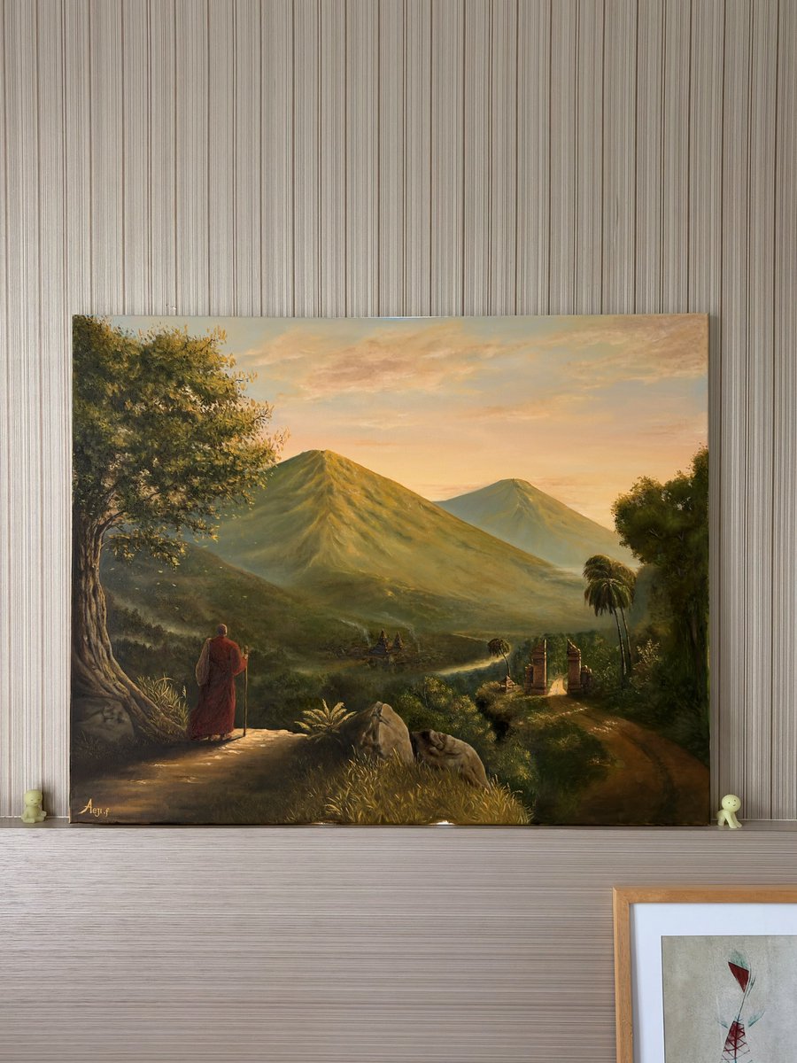 mentelpol's tweet photo. no AI was used in the creation of this painting. introducing my new work…

“𝐓𝐡𝐞 𝐕𝐞𝐬𝐭𝐢𝐠𝐞”

100 x 80cm, oil on canvas. https://t.co/3HSt68En81