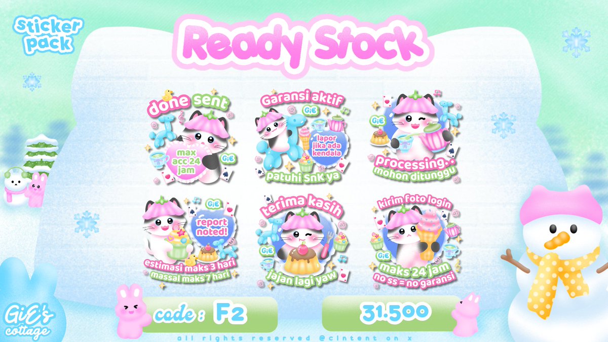 clntent's tweet photo. help repost please? thanku ♡

aloo GIE bawa READY STOCK stiker pack dan layout chibi laagii

❄️ sticker pack free retext all
❄️ layout bisa ditake terpisah / bundle spesial (x dan wabis)
❄️ pricey &amp; kode tertera di pic 🫶🏻
❄️ jemput wajib sebut kode yaa😼

marii habiskaaann >< 💬 https://t.co/HwUrINGjPH