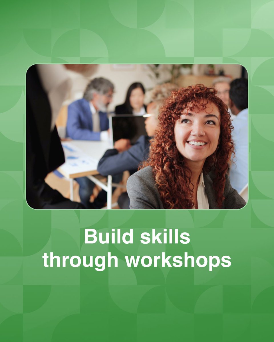 TSECSupport's tweet photo. Want to build your skills?
Workshops can help you strengthen areas like digital skills, interviewing, communication, resume writing, and workplace readiness.
Choose workshops that match your goals and the work you want to pursue.
#TorontoJobs #GTAJobs #SkillBuilding https://t.co/u7VcEGgfsI