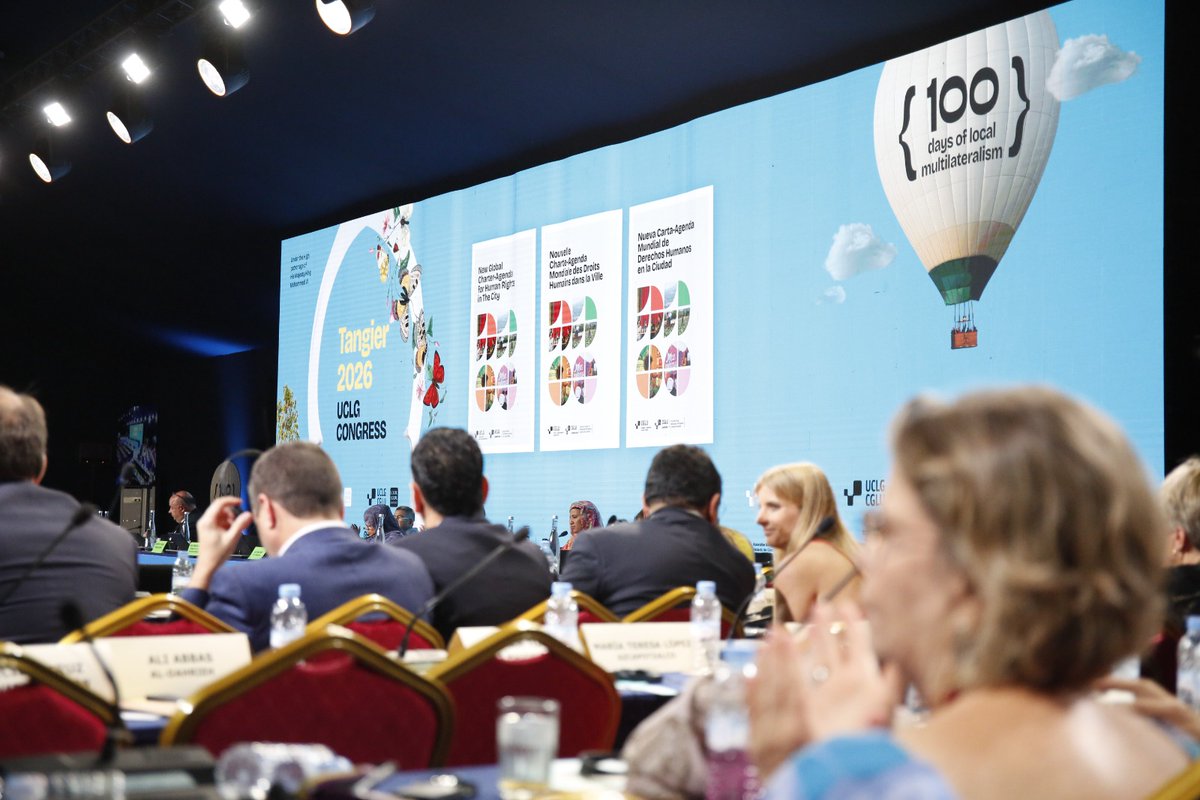 uclg_cisdp's tweet photo. 🟠 #LRGs are turning #HousingJustice into everyday public policy.

🏠 At the #UCLGCongress, we presented &amp; adopted the New Global Charter‑Agenda for Human Rights in the City, strengthening multilevel governance so #LRGs can guarantee adequate housing

🔗 https://t.co/k0e0ieeekN https://t.co/GFNkvEbWtF