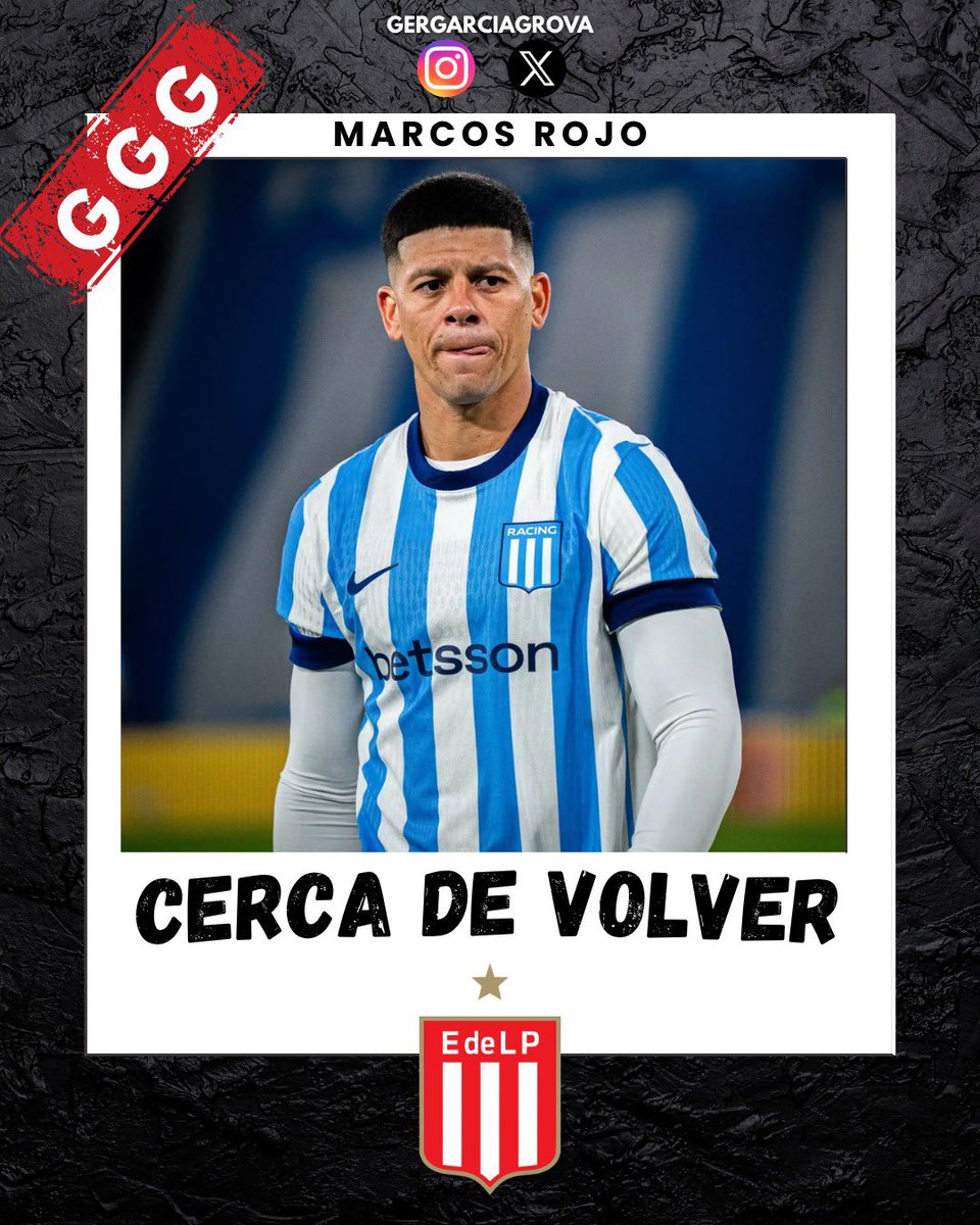 GerGarciaGrova's tweet photo. 🚨Marcos Rojo acordó términos personales con #EDLP

📍El equipo platense negocia con #Racing un resarcimiento por los tres meses que le quedan de contrato.

👉Diego Milito, por el momento, no está convencido de desprenderse del Futbolista https://t.co/vGv0GBaPMJ
