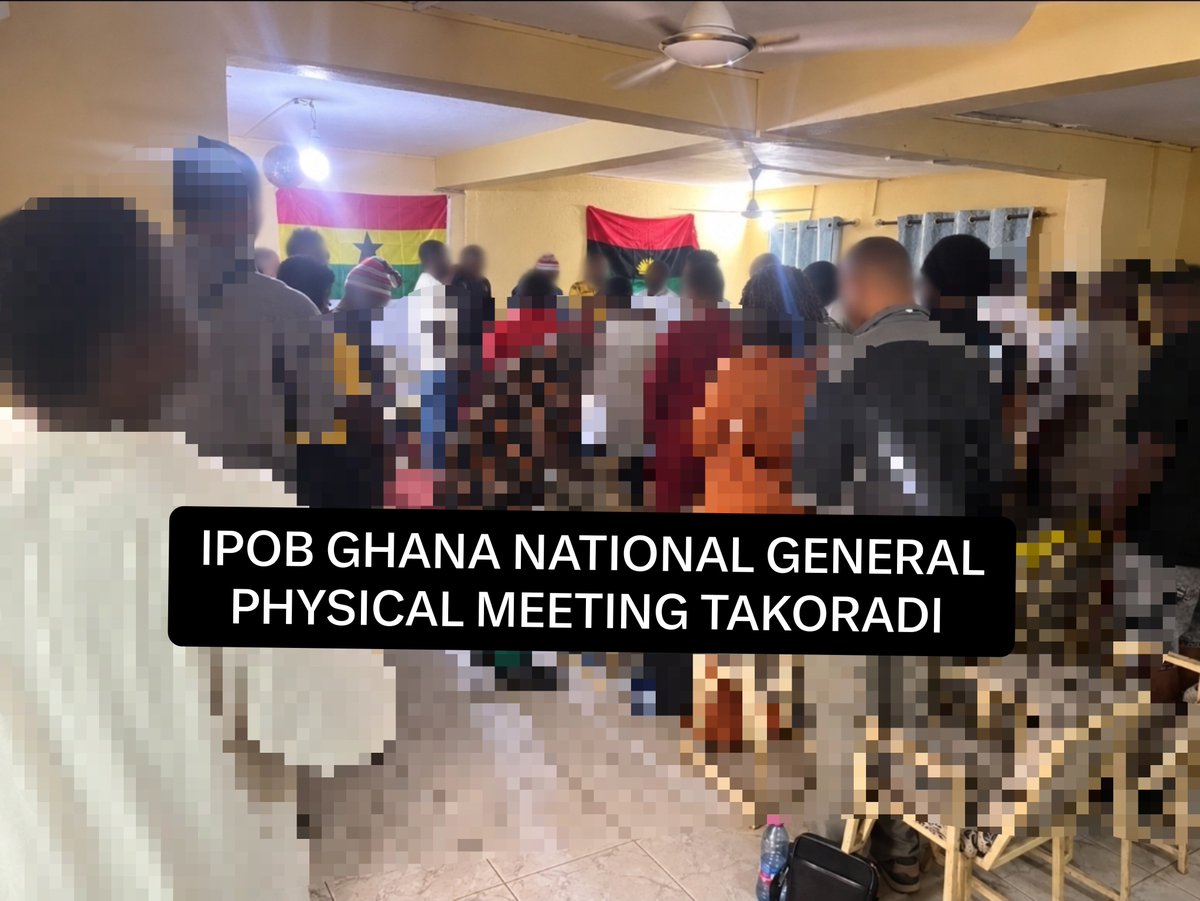 GhIpobOfficial's tweet photo. Since this our successful physical meeting on 20th September 2026 at Takoradi, the Sokoto caliphate have never been at peace at all.

IPOB GHANA is here to restore Biafra under the leadership of @real_IpobDOS headed by Mazi @cedoziemm https://t.co/kTK4db6kSc