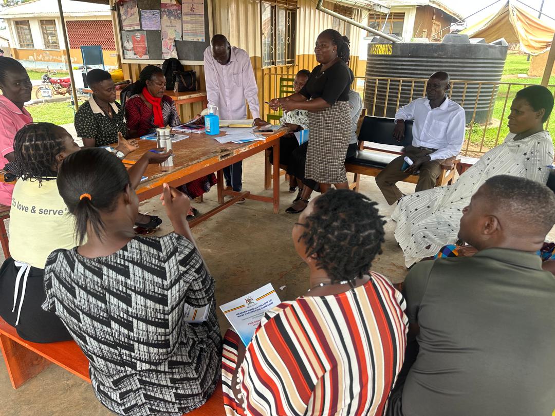 MJAPUg's tweet photo. In Namayingo District  we are conducting final reflection and refresher sessions for health workers and Village Health Teams (VHTs) ahead of the Measles-Rubella Immunization Campaign.

The session is focusing on reviewing the campaign microplans, team composition and roles, as well as developing a clear implementation roadmap for the campaign scheduled for 1–5 October 2026.
@MinofHealthUG