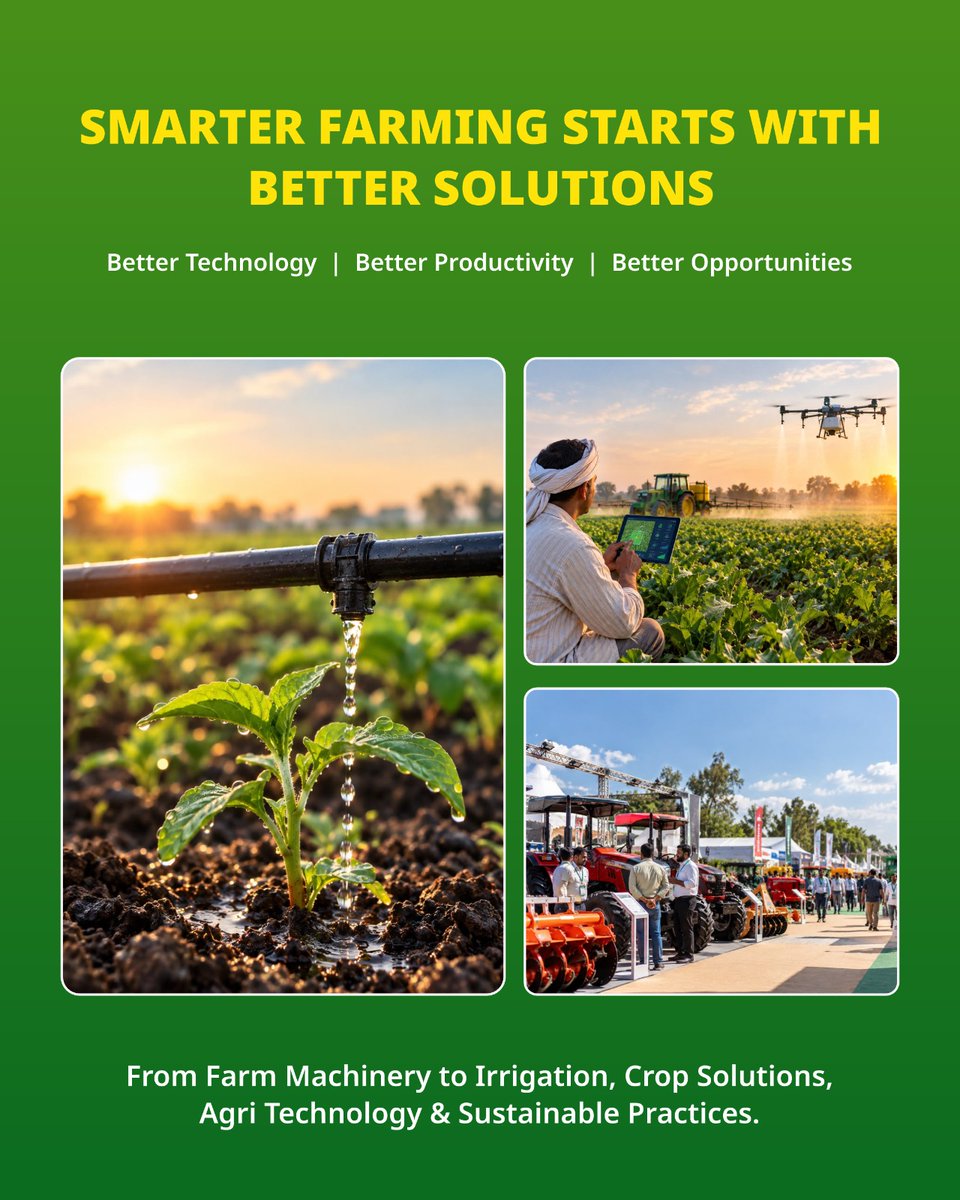 CIDF_Foundation's tweet photo. 🌾 Rashtriya Krishi Pragati Expo 2026 – 3rd Edition 🚜

📅 1–3 Nov 2026 | 📍 Muzaffarnagar, UP

🤝 Connect • Explore • Grow

👉 Visit | Book Your Stall | Sponsor📲 9212271729 | 9266091871

🌐 https://t.co/APgaaV2Ug2

#KrishiPragatiExpo2026 #AgriExpo #EXPO #AgricultureNews https://t.co/8uxwbWer1w