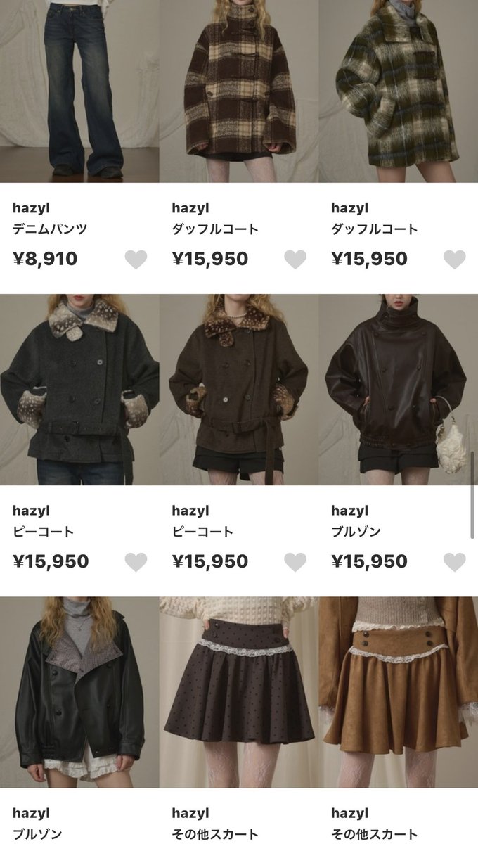 ______hnjs's tweet photo. 秋冬に買いたい
ZOZOTOWNで買えるブランド🍁 https://t.co/8BV55dat6J