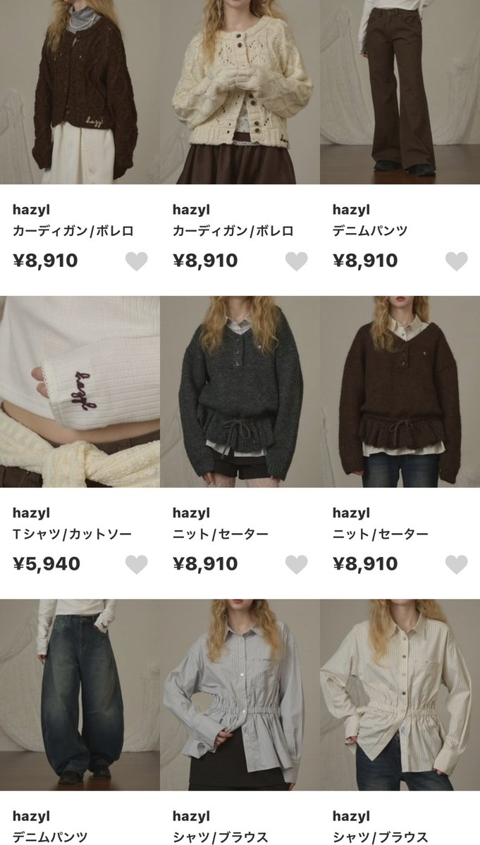 ______hnjs's tweet photo. 秋冬に買いたい
ZOZOTOWNで買えるブランド🍁 https://t.co/8BV55dat6J