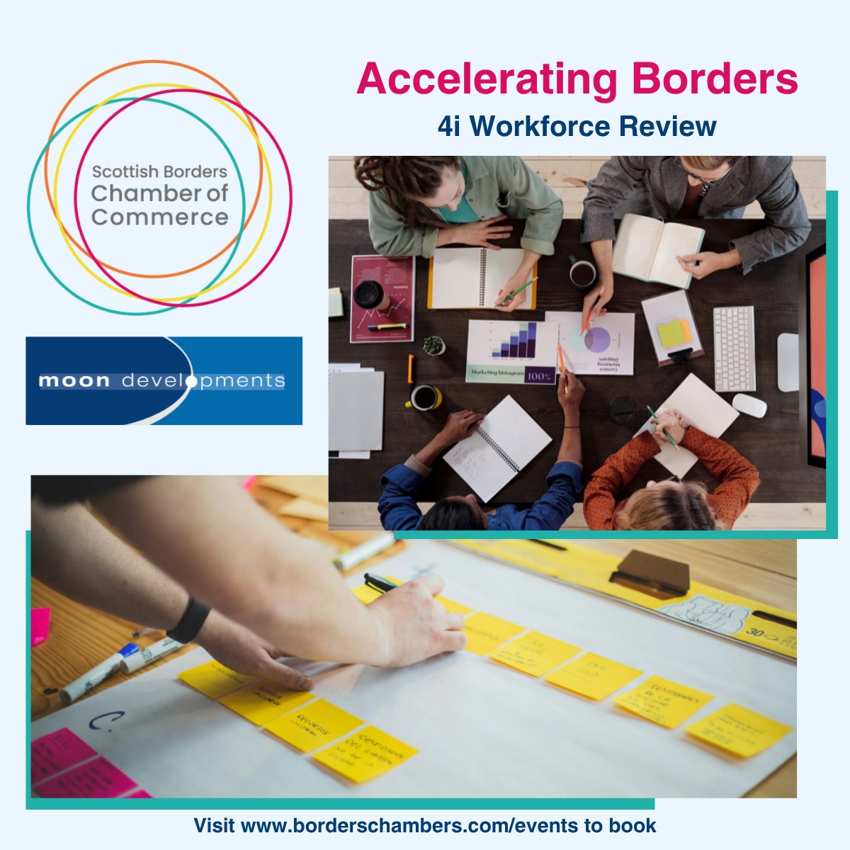 ScotBordersCC's tweet photo. 👥 Do you really know what your workforce needs next?
Understand your workforce. Identify your priorities. Plan what comes next.
🔗 Find out more about the 4i Workforce Review https://t.co/UOj0aesuva
#AcceleratingBorders #ScottishBorders #WorkforceDevelopment #BusinessGrowth https://t.co/Y2JjqAMlq0