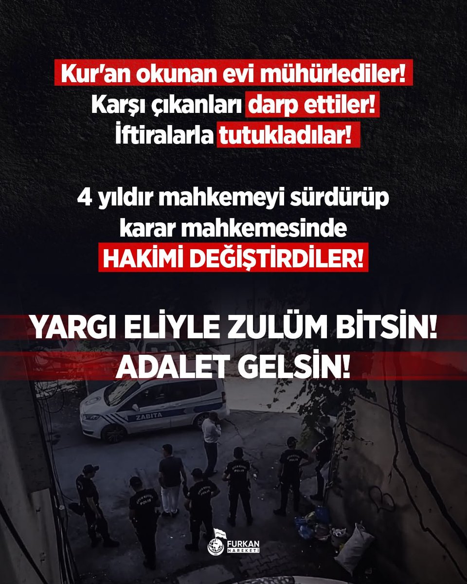 DavaAdamiaa3's tweet photo. #28ŞubatHortladı
#OsmaniyeAdliyesi
#KuranOkumakSuçMu https://t.co/mBOyggzOEs