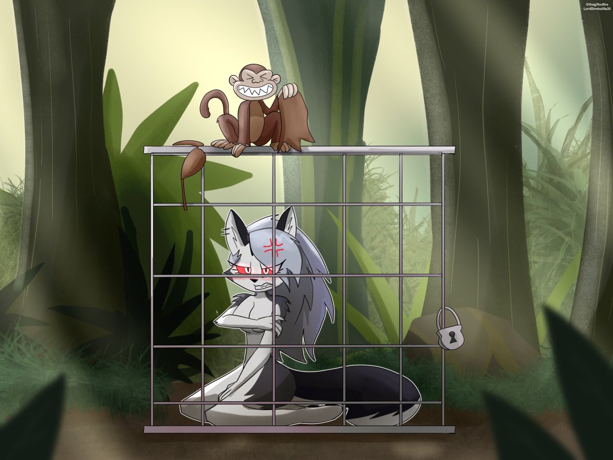 thegiftedfire's tweet photo. Loona of the Jungle Part 2 Commission for DA user: Coolman2400

Evil Monkey stole her clothes!

#HellvuaBossLoona #commisison https://t.co/407L3XULVr