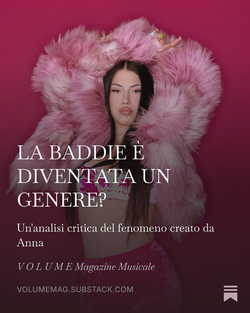 VolumeMag_'s tweet photo. Anna Pepe ha creato un album. Ma se “Vera Baddie” fosse diventata qualcosa di più? Un genere, un linguaggio, un’identità? Il nuovo longform di VOLUME prova a capirlo.

https://t.co/HMzhzBOJlv https://t.co/JTtLlejmwc