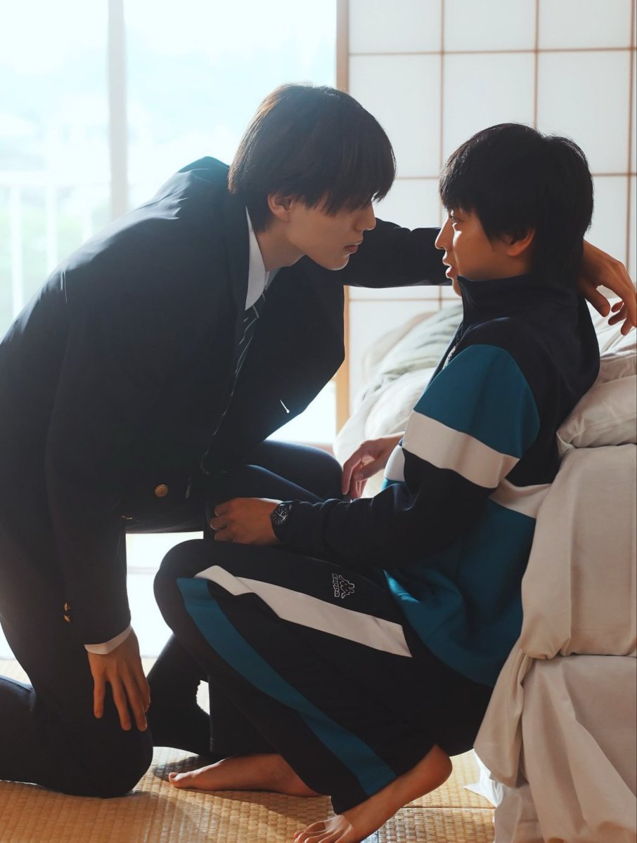 kan_hideyoshi's tweet photo. 相思想愛🏹🏫💌

@dramal_abc 

#修学旅行で仲良くないグループに入りました
#ドラマ修学旅行 
#簡秀吉 https://t.co/KhN6d6V2cb