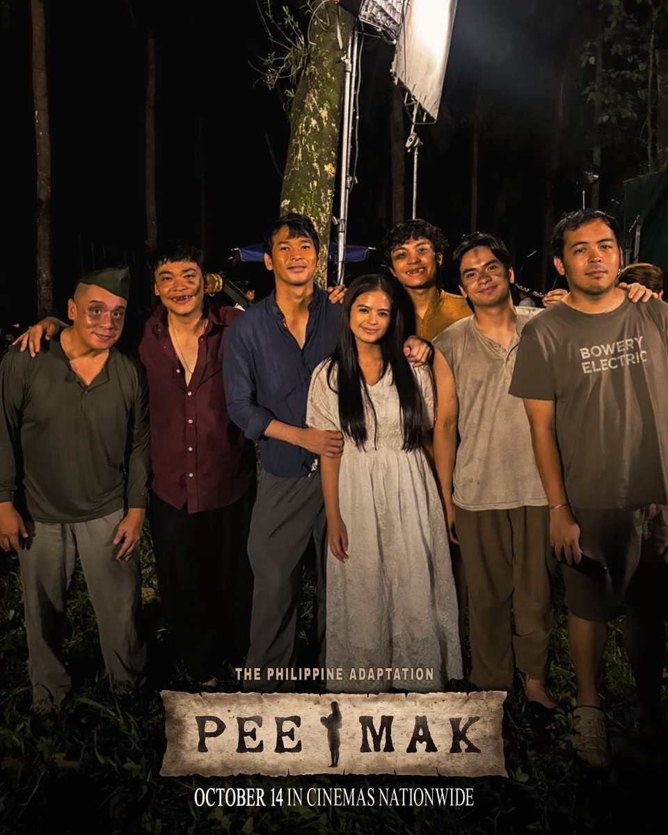 VIVA_Films's tweet photo. POV: Nag-picture kayo sa gubat tapos may sumamang MGA multo 😨👻

#PeeMakPH https://t.co/mzdFYoAtsP