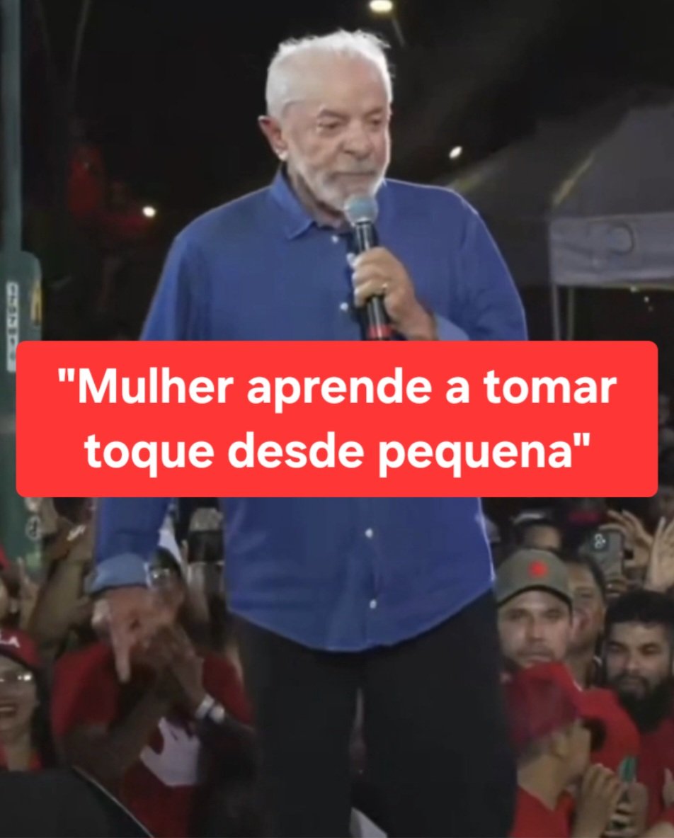 TumultoBR's tweet photo. "Mulher aprende a tomar toque desde pequena"

Essa é a essência do lula. https://t.co/WZVcnnqjZU