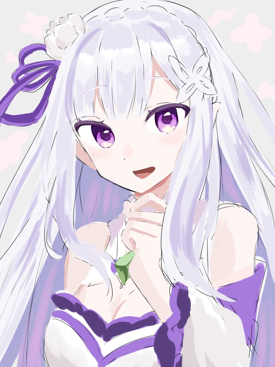kana_872's tweet photo. ワンドロ4０日目
「リゼロ」のエミリアです https://t.co/icgmTTwFNO