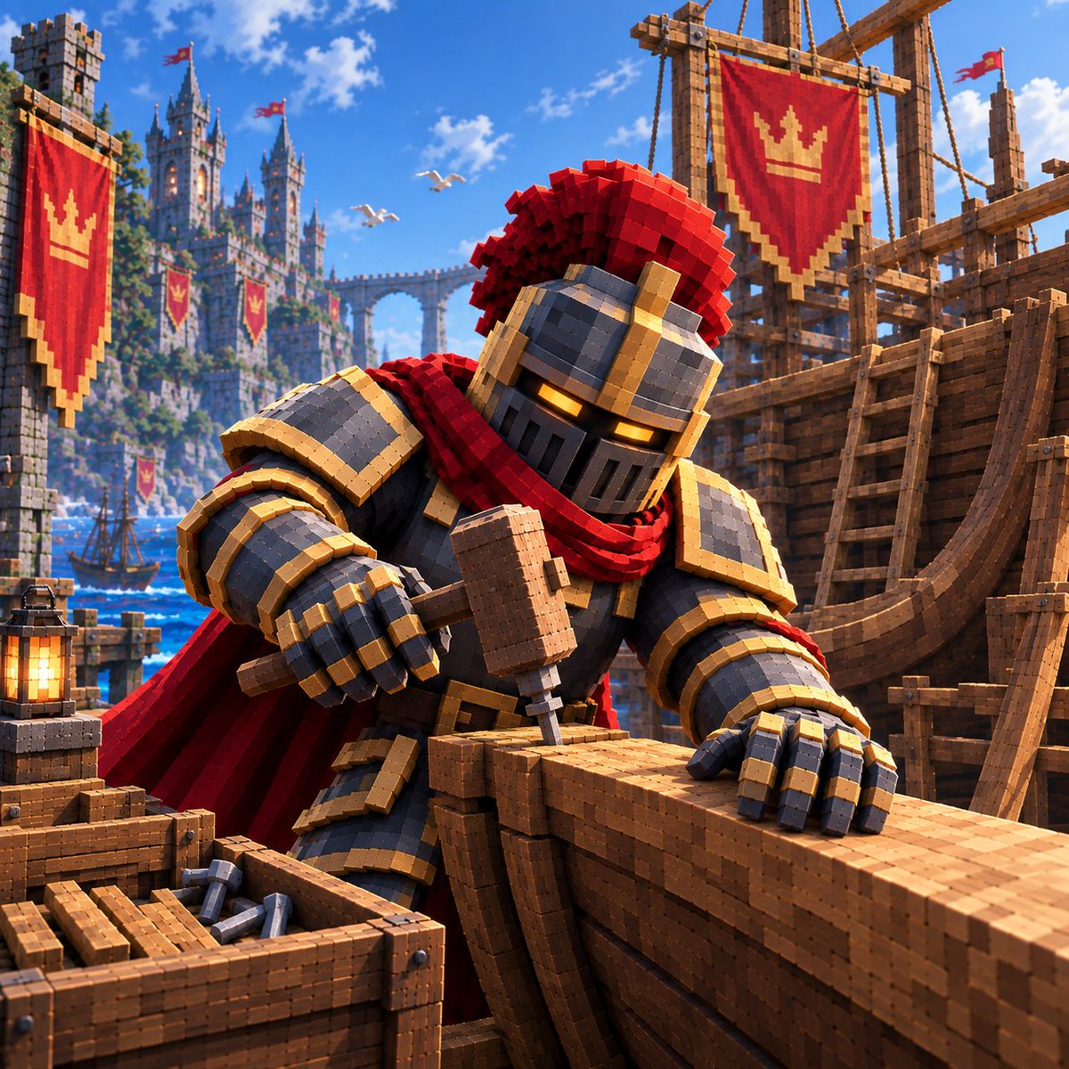 SolKnights_pack's tweet photo. building ships. https://t.co/We3TMN0cEK
