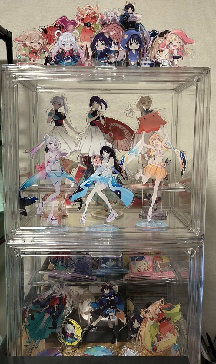 elelenkoukan's tweet photo. うぉぉ…２回目の飽和を迎えてきた…
また買ってこないと箱…

ここまで買ってるのつくづく初めてでおもろい https://t.co/2Bz2XdOmiE
