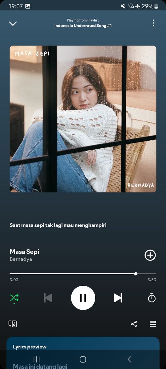 nadialnl's tweet photo. Day 1 playlist..... https://t.co/RzgprGDGLs