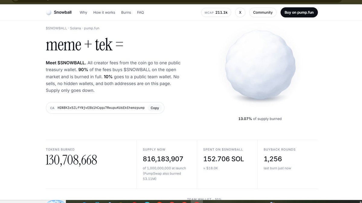 Grok6996's tweet photo. Almost 20% burned .. 
How is this not in milly yet. ?
solana:HGN8K3x5ZLfYNjvE8b1hCqqu7RwupuKU6EkEhemzpump 
HGN8K3x5ZLfYNjvE8b1hCqqu7RwupuKU6EkEhemzpump https://t.co/rEYmmw6oux