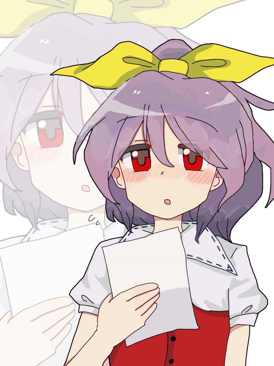 Xgaiijanai's tweet photo. 永琳からの手紙読んで喜んでる依姫すき https://t.co/9MtrMGjnmx