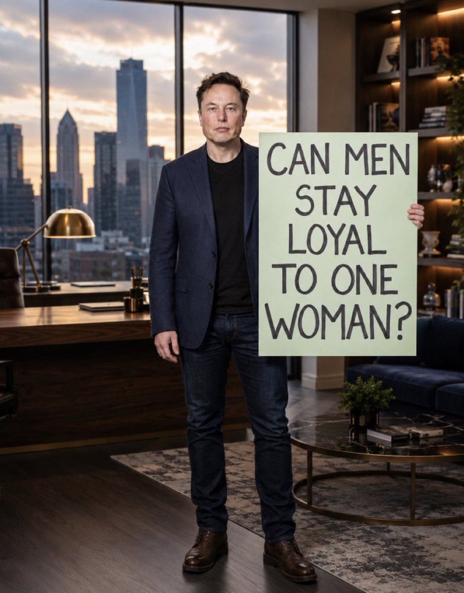 DonaldTrumpfe's tweet photo. Don't lie!

Can men stay loyal to one woman?

Yes or No? https://t.co/9heH6eMEDe