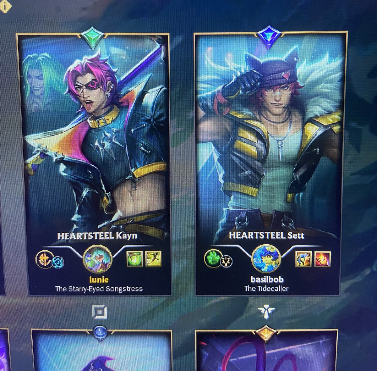 phelodramatic's tweet photo. New bot lane js dropped https://t.co/DmRR5S6BHL