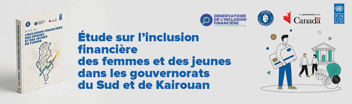 CanadaTunisie's tweet photo. 📊 Découvrez l'étude sur l’inclusion financière des femmes et des jeunes dans sept gouvernorats tunisiens, menée par le PNUD et l’Observatoire de l’inclusion financière avec l’appui du #Canada 🇨🇦, dans le cadre du projet #GEWEET.
🔗 https://t.co/oHT0NN96rX https://t.co/9BFN1o2ukW