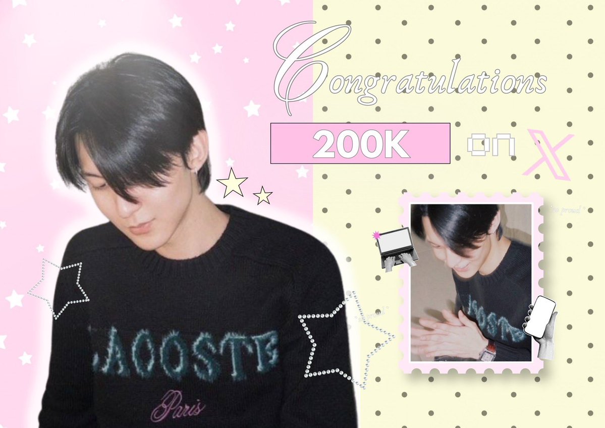 TRENDFORRJPJ's tweet photo. Congratulations 200K on X 👏🏻👏🏻✨

ยินดีกับน้องริวคนเก่งด้วยนะคับ 200K แล้ววว 🎉💖 พ่อหนุ่มเทสดีของพวกเราเติบโตขึ้นไปอีกขั้นแล้วนะคับ 🥹✨ ขอให้หนูยังคงสดใส เปล่งประกาย และมีเสน่ห์แบบนี้ไปเรื่อย ๆ มีคนรักและเอ็นดูเพิ่มขึ้นในทุก ๆ วันเลยนะ 🌟💕

มาเท่อทุกคนนน 🫶🏻 ร่วมแสดงความยินดีกับพ่อหนุ่มเทสดีของพวกเราผ่านแท็กนี้ได้เลยน้า 👇🏻✨

RYUJIN 200K ON X
#ริวจิน2แสนSlayMaMa10 , #rryjinnn