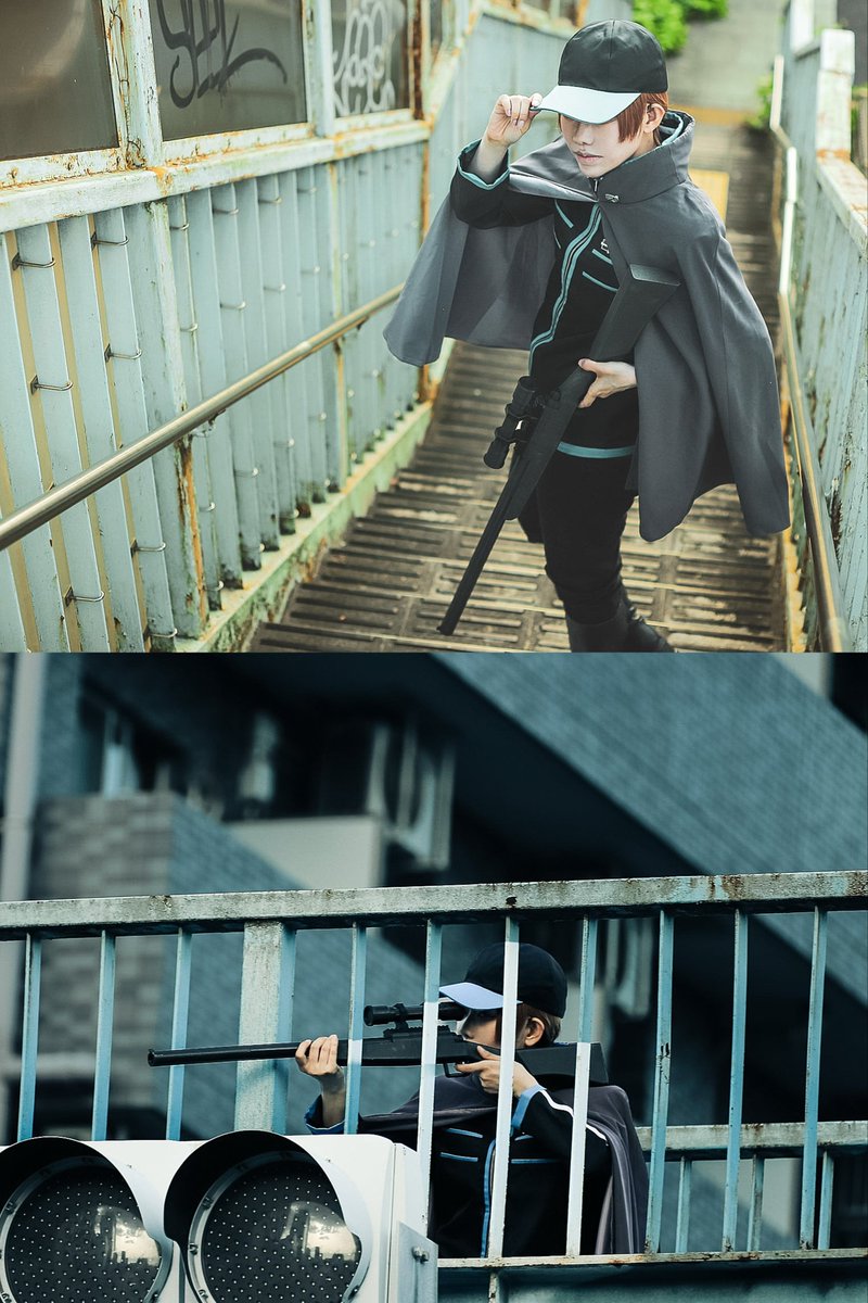 shiina_amu's tweet photo. 【⚠️コスプレ/cosplay】
WT

歩道橋とスナイパーはいいぞ

Photo by 桐さん(@camera_kirimoto) https://t.co/QUvGcOdLlX