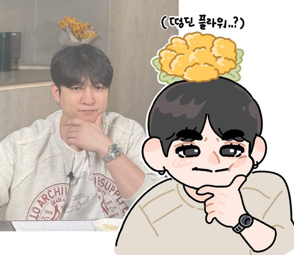 kXpil_'s tweet photo. ㅋㅋ사진 슥슥 넘기면서 보다가 '왜 머리에 콜린 플라워를 달고 있찌,...?'하고 내 눈을 의심했어..ㅋㅋㅋㅋㅋ https://t.co/SczSlcbxLy