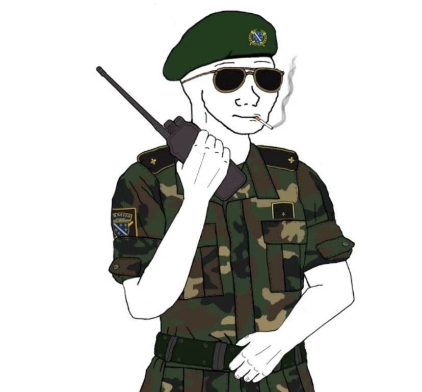 bolshevikbutch's tweet photo. Woke up feeling Bosnian again https://t.co/qvVbr8DIIS