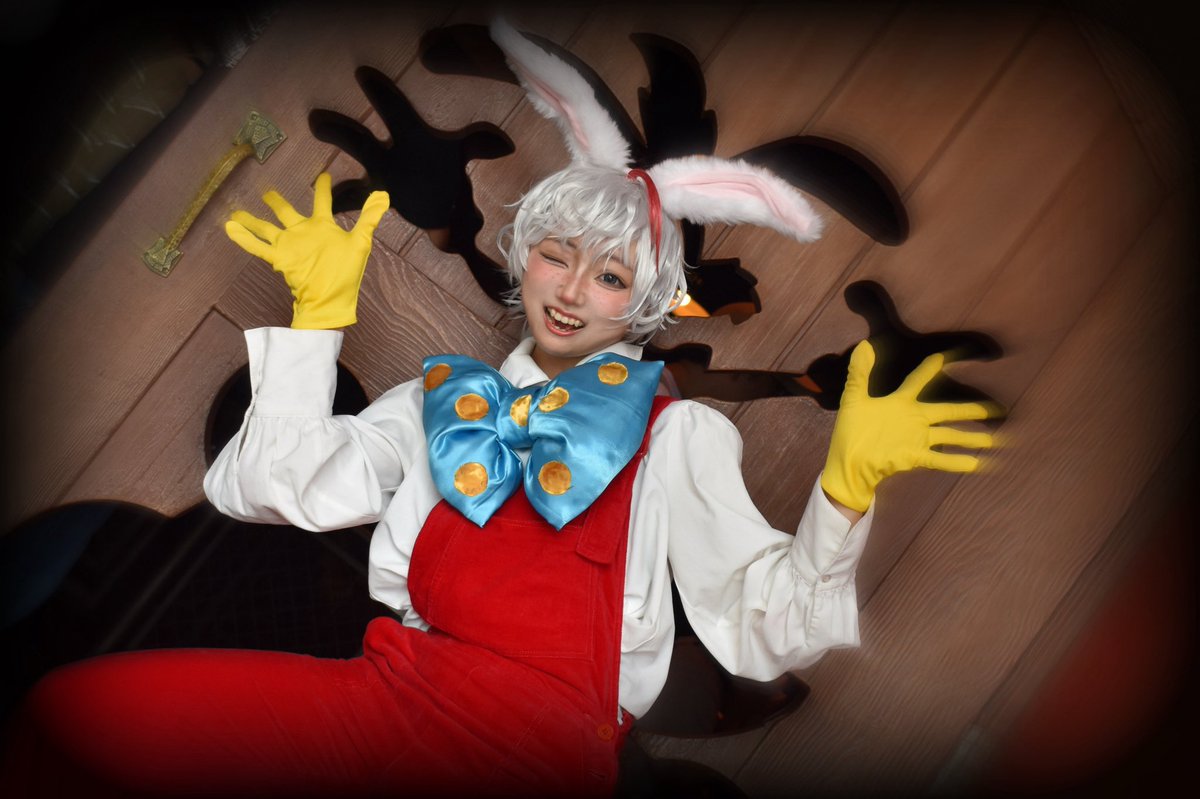 55lld7's tweet photo.  ︎︎
Who Framed Roger Rabbit／
ロジャー・ラビット

「ここから僕が出してやるから、心配するの！？しないの？するの？しないの！」
 ︎︎
📷@kurata_disney 
 #Dハロ仮装2026 https://t.co/CruYFnJFP7