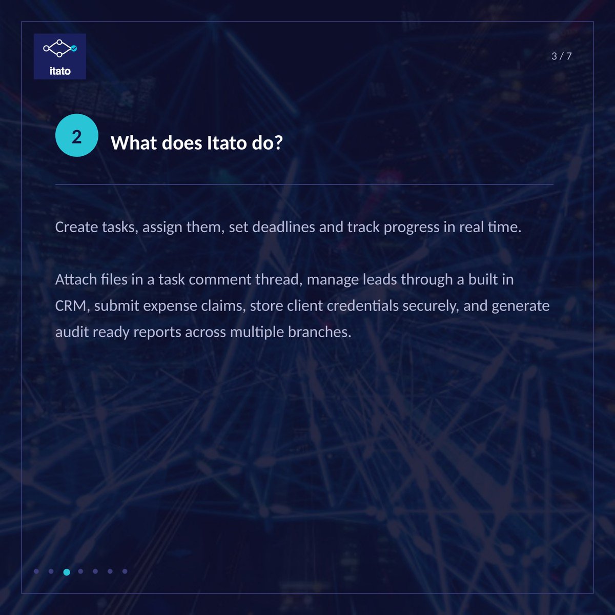 ItatoWorkflow's tweet photo. Everything you need to know about Itato, swipe through 👆

Book a demo: 0701 507 507
#Nyerimodernmarket https://t.co/OoVXUD8amh