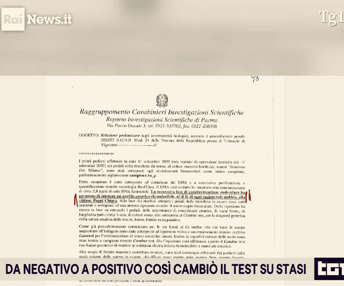 Ellesse70's tweet photo. “Oltre ogni ragionevole dubbio” il 24/09/2007 la Pm Muscio a seguito di escussione firmò per il fermo di Alberto Stasi. #Garlasco #pedali #ris2007 #Stasi https://t.co/Vqs0AlG8zz