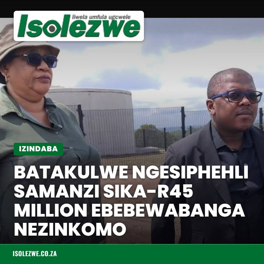 KZDC29's tweet photo. @IsolezweNews Batakulwe ngesiphehli samanzi sika-R45 million ebebewabanga nezinkomo. Funda lapha: https://t.co/T51JkCobVS https://t.co/Mb01ja8DqY