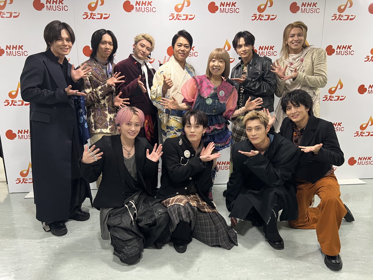 CRcrownland's tweet photo. #うたコン

見逃した方は　

#NHKONE  で何度でも！

https://t.co/rpZWmup9oM

#イルカ
#三山ひろし
#超特急 https://t.co/AXyGkprLaU