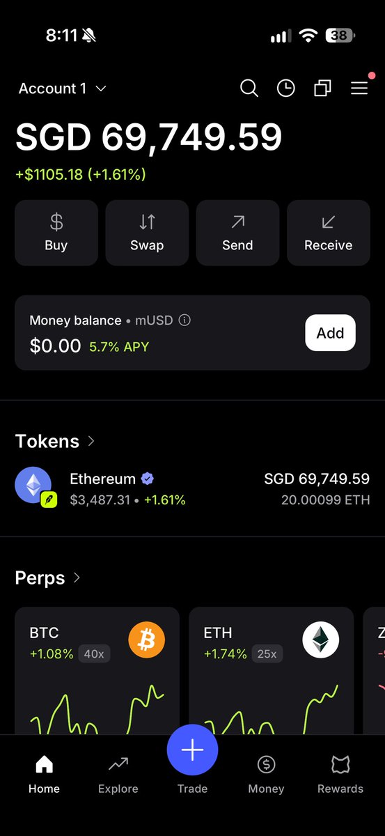 0xklen's tweet photo. Having 20 ETH in one of my wallets.

This trenches are cooking. https://t.co/4MdXjZ5nfy