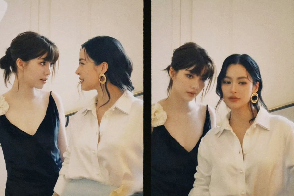 lovsubnews's tweet photo. DAMNNNNNNNNNNN 🖤🤍

LINGORM BA DIOR AT PFW 
#DiorSummer27xLingOrm https://t.co/DFPUH7SKYO