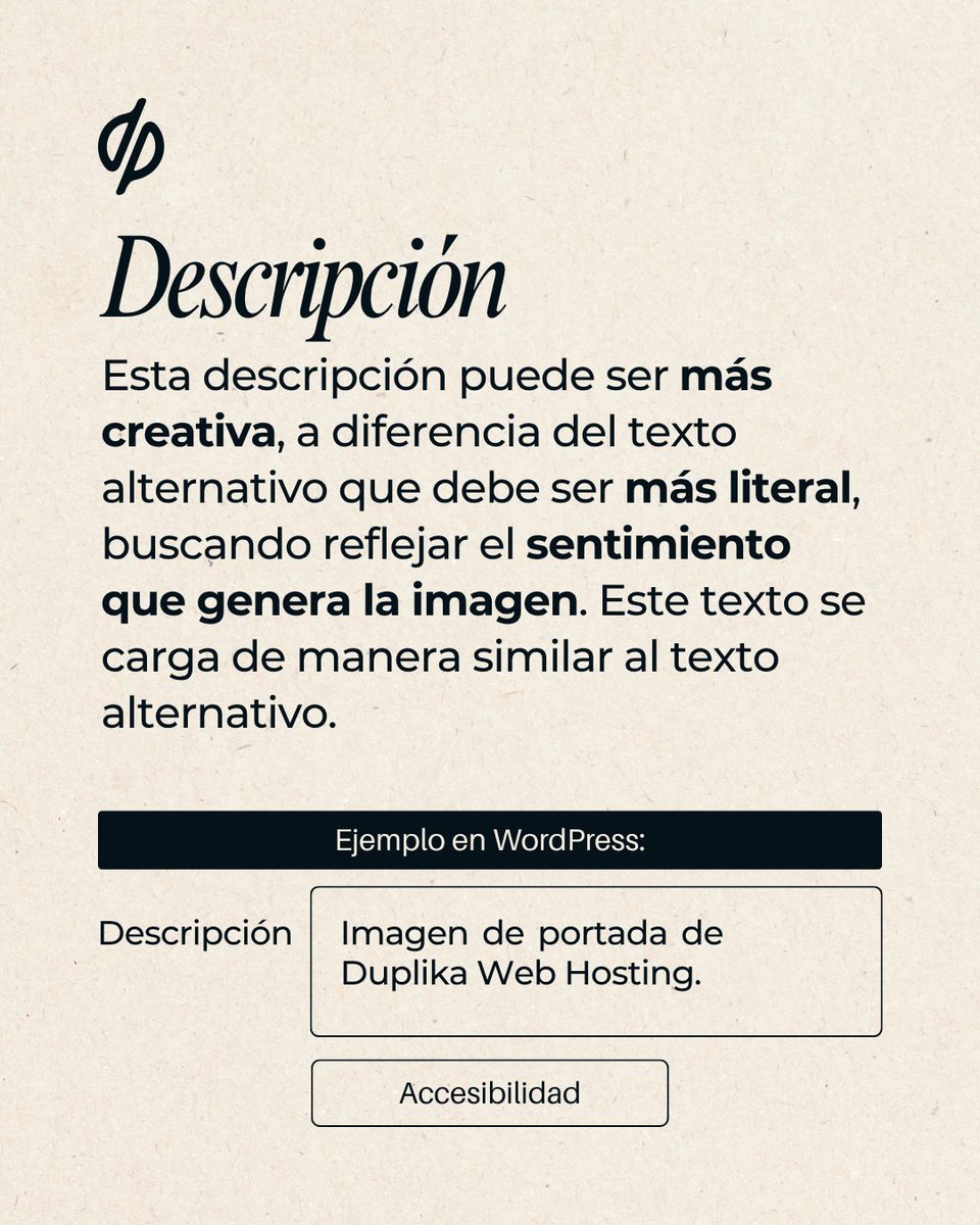 duplika's tweet photo. 🧏 El objetivo de desarrollar la accesibilidad de una página web es conseguir que el mayor número de usuarios, incluyendo a quienes dependen de tecnología de asistencia para recorrer sitios web, puedan navegar sin problemas.

#duplika #wordpress #mantenimientoyoptimizacion https://t.co/5PcbIoMOWe