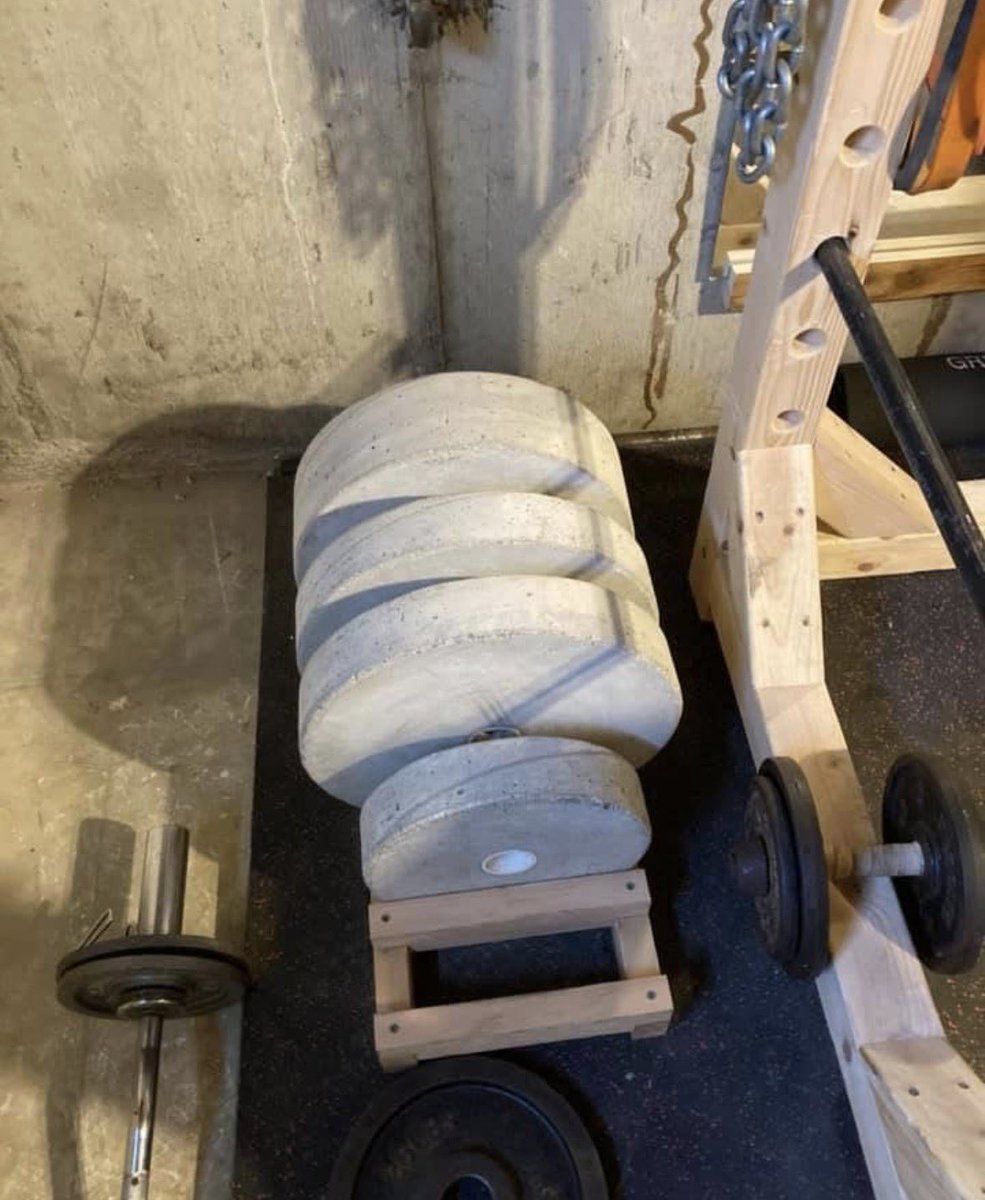 homegymcoop's tweet photo. During the peak of COVID lockdowns, the amount of DIY home gym equipment being built blew my mind.

People who loved to train suddenly couldn’t, and even if they could afford to buy equipment, it didn’t matter because it was all out of stock.

The incredible part is many of those same setups are still being used today.

I talked to a guy yesterday who built a gym during that time with a bunch of leftover building materials and it’s the same equipment he still uses today.

Investing in a home gym, be it one you built or bought can provide a lifetime of returns. It’s the annuity of the fitness world.