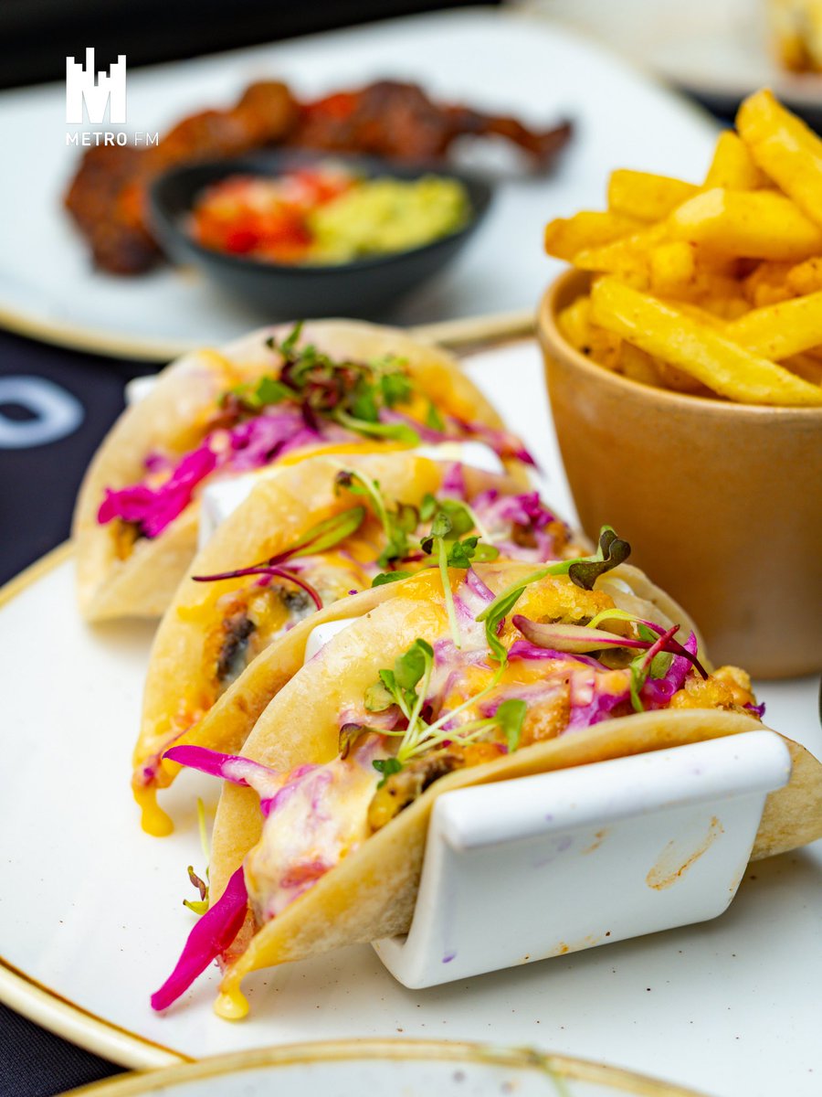 METROFMSA's tweet photo. What happens when South African flavours meet Afro-Latin inspiration? 🌮🇿🇦
On #GrabABite on #TheMiddayLinkUp, we’re wrapping up Heritage Month with Chef Ditshego, Head Chef at Alur Restaurant, who is bringing a fresh twist to some of the flavours we know and love.
From mogodu tacos to a menu built around culinary discovery, we’re tasting how different food cultures can come together while still celebrating our South African heritage.
Would you try a mogodu taco? 👀
Catch the podcast on https://t.co/N8uDZbmX1P