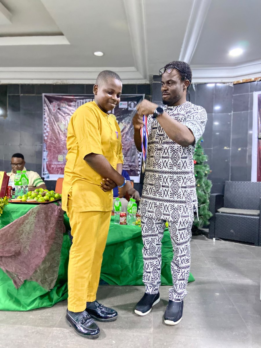 NIGERIAJUNIORS's tweet photo. 🇳🇬♟️ NIGERIA CHESS JUNIORS  SEPTEMBER RECAP

September was a month filled with breakthroughs, achievements and memorable performances for Nigerian junior chess.

From the international stage in Samarkand to major tournaments across Nigeria, our young players continued to make their presence felt. 🔥

🌍 CHESS OLYMPIAD — SAMARKAND 2026

Nigerian juniors took centre stage at the 46th FIDE Chess Olympiad in Samarkand.

♟️ CM Goodness Ekunke became the youngest the Male player ever to represent Nigeria at the Chess Olympiad, gaining valuable experience on the biggest team stage in chess.

♟️ Omoruyi Sandra secured the WCM title, adding another major achievement to her growing career.

♟️ WFM Deborah Quickpen and WFM Michelle Nwankwo also represented Nigeria in the Women’s section.

🏆 SOUTH-SOUTH ZONAL CHAMPIONSHIP

Another major September highlight came from Akirogunde Clinton, who emerged as the South-South Zonal Champion.

His victory earned him a shot at the NCC Trials for a place at the main NCC event, giving the young player another opportunity to compete for a place among Nigeria’s top players. 🔥

🏆 SOUTH-EAST CHESS CLASSICS

The juniors also delivered strongly at the South-East Chess Classics in Umuahia.

U20 performance 

🥇 Tyowase Collins — 6.5/7
🥈 Osayande Kingsley — 5.5/7
🥉 Alogoe Kere Domo — 5/7
Akirogunde Clinton — 5/7
Okuwosa Nonso — 5/7
Iheanyichukwu Michael — 5/7

Six juniors featured among the leading U20 finishers, highlighting the depth of young chess talent across Nigeria.

Tyowase Collins took the  title with an impressive 6.5/7, while Osayande Kingsley finished tied for second overall with 5.5/7 and crossed back above the 2000 rating mark.

🌟 U14 — THE NEXT GENERATION

The younger generation also produced notable performances.

♟️ Bayefa Oyeinkeperemo (born 2015) scored 4.5/7, finishing 17th overall, with a 1880 performance rating and a +24 rating gain.

♟️ Moses-Johnson Oghenemaiwoma (born 2012) scored 4/7 with an 1818 performance rating after entering the event unrated.

Both youngsters recorded strong results against experienced opposition and gave us another glimpse of the talent coming through the ranks.

📈 A MONTH TO REMEMBER

September brought international exposure, zonal success, qualification opportunities, rating milestones and strong tournament performances.

From Samarkand to Umuahia and across the South-South, Nigerian juniors continued to show their strength and development.

Congratulations to every junior who competed, represented Nigeria, achieved a new milestone or simply kept pushing forward this month. 🇳🇬❤️♟️

September was another chapter in the journey. The future continues to look exciting.

#NigeriaChessJuniors #NCJ #NigerianChess #ChessNigeria #ChessOlympiad2026 #SouthEastChessClassics  #JuniorChess