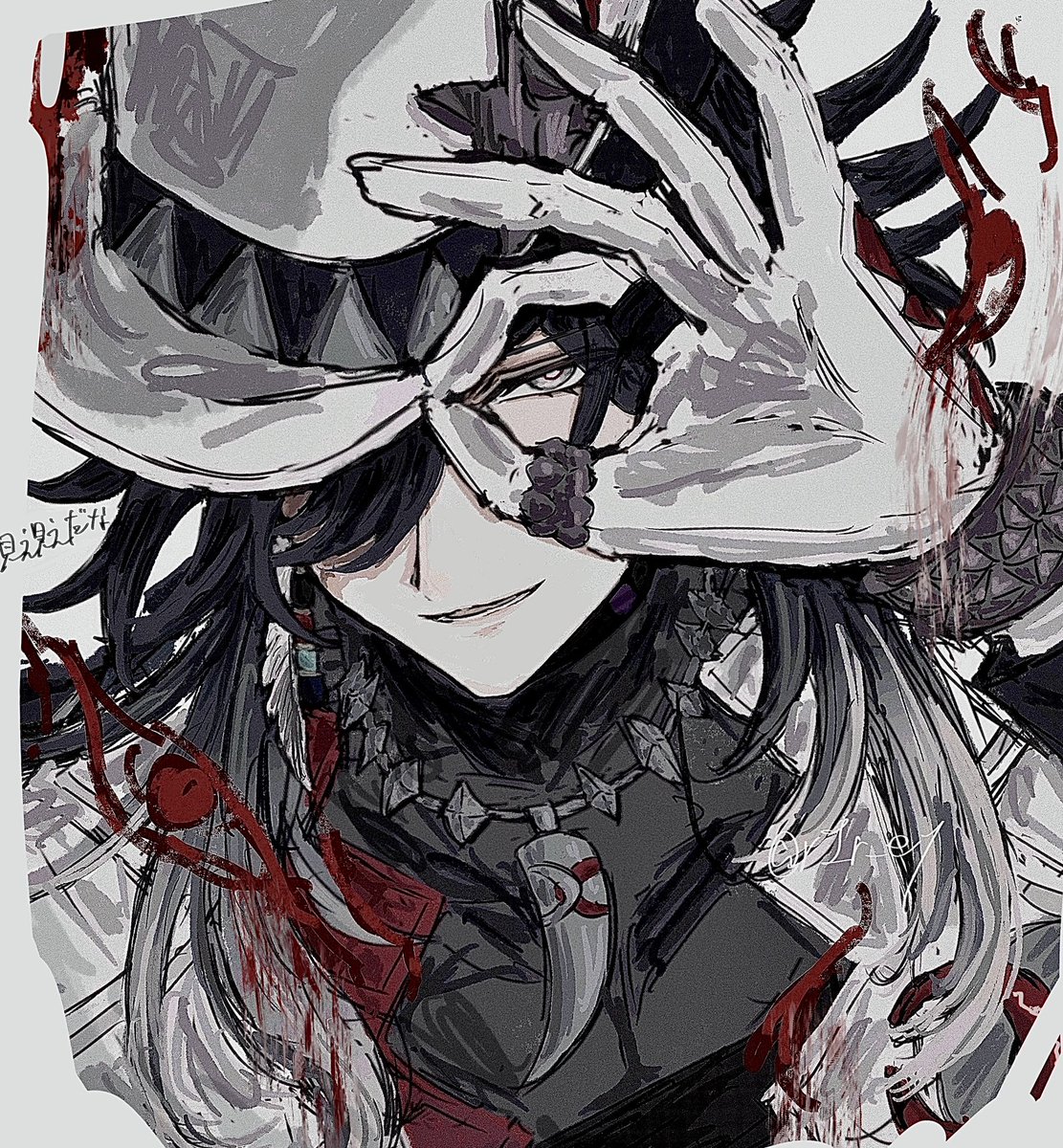 r1r_ey's tweet photo. # 今月描いた不死途さんを晒そう(4/4) https://t.co/OJdJ4w5VaG