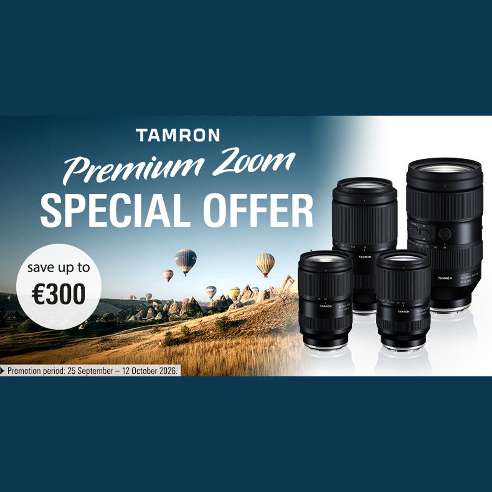 PCHPROSHOP's tweet photo. Promotion Tamron – Remises directes en caisse
Du 25 septembre au 12 octobre 2026 inclus, profitez d’une remise immédiate en caisse sur une sélection d’objectifs Tamron pour Sony E, Nikon Z, Canon RF et Fujifilm X. https://t.co/iAhWIfP9od