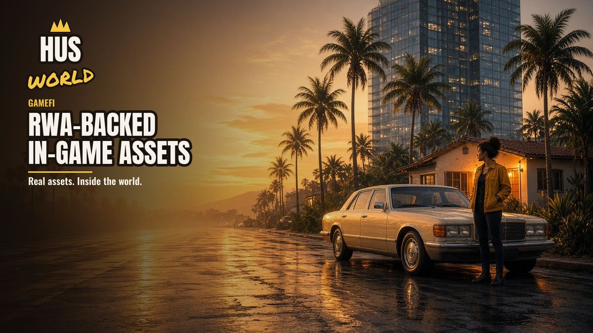 Husworld_io's tweet photo. Husworld is a West Coast open world where what you drive, hold, and build is backed by real-world assets. The city is the product. The assets inside it are tied to something that exists outside the game.

Park the car. Buy the block. The work you do stays attached to something you can actually point to. That is the difference between a season pass and a world with weight behind it.