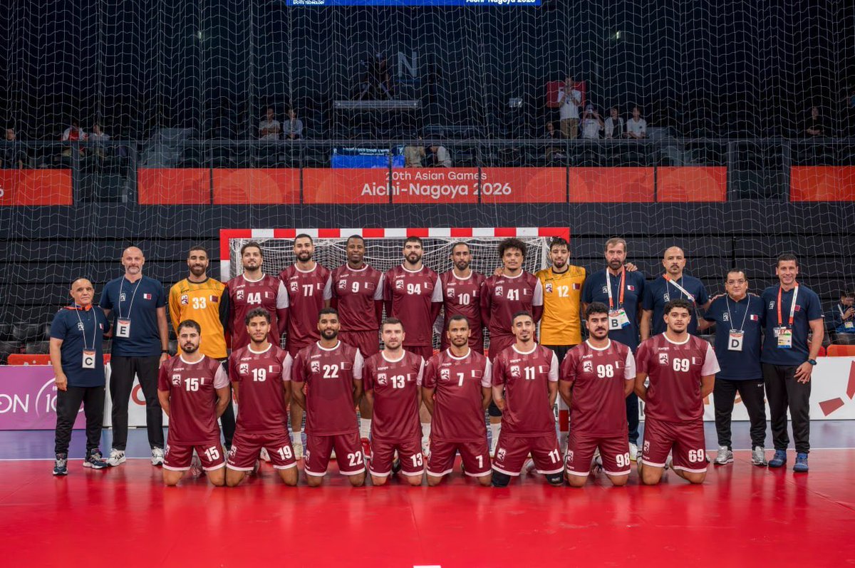 khalidjassem74's tweet photo. الخليج أول وثاني.. والذهب بحريني والفضة قطرية 🇧🇭🇶🇦

منتخب البحرين يتوج بذهبية آسياد آيتشي–ناغويا 2026 بعد فوزه على منتخبنا الوطني 33-32 في نهائي مثير حتى اللحظات الأخيرة 🤾‍♂️

مبروك للأشقاء في البحرين الذهب .. وهاردلك لأبطال الأدعم أصحاب الفضة  👏 https://t.co/eWBvQOodIQ