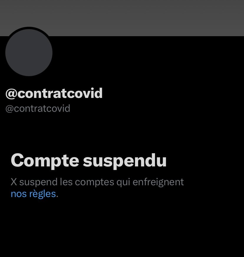 Olivierfente's tweet photo. ⚠️ALERTE GÉNÉRALE ⚠️

💥Les voyous malfaisants fakemeds et macronistes ont fait suspendre le compte @contratcovid . C’est grâce à ce compte que nous pouvions avoir accès aux fameux contrats d’achats des vaccins ‼️
Soutien indéfectible et illimité à @Marc_Doyer et @verity_france https://t.co/0GoFSIU4SX