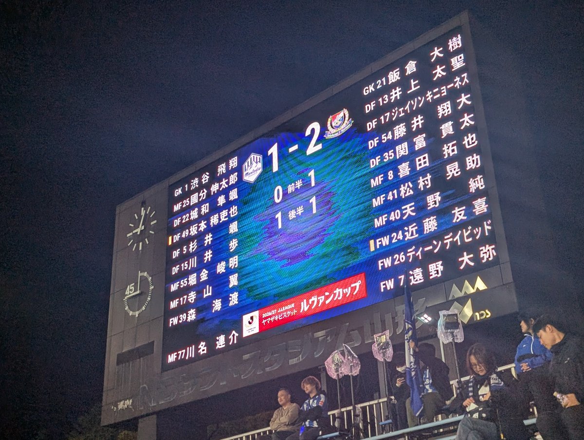 0331mane's tweet photo. 三井寺君心配だが💦
松村くん良くやった！！
おつかれさまでした

家に帰るまでが遠征！！
 #マリサポ山形遠征 https://t.co/36AGLy0kUt