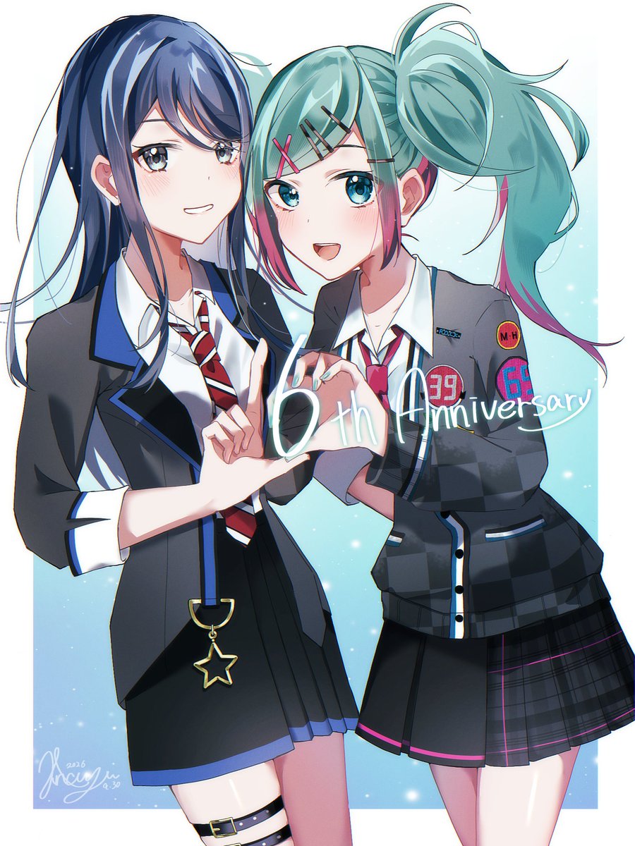 H_Nayu__'s tweet photo. プロセカ6周年 おめでとう🥳🥳🎉 https://t.co/LQahNgXpdS
